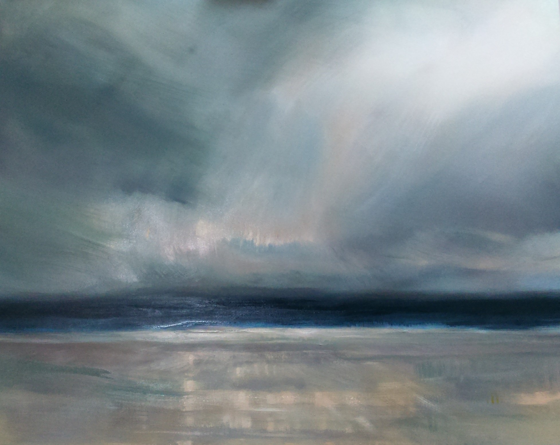 "Lunan Bay II", Oil on Canvas, 195cm x 155cm