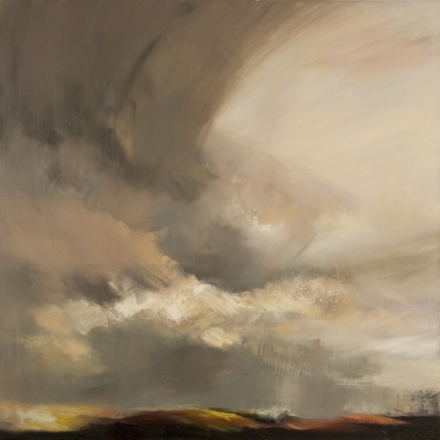 "Mount Battock" - 102cm x 102cm, oil on canvas